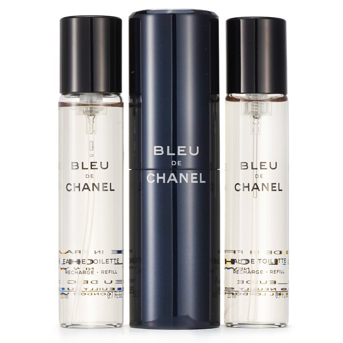 Chanel Bleu De Chanel Eau De Toilette Twist & Spray 3x20ml
