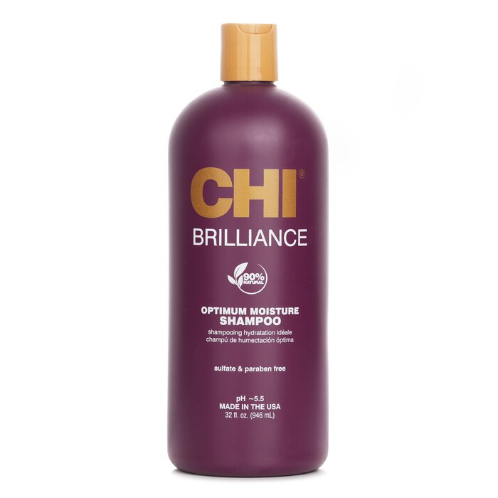 CHI Deep Brilliance Olive & Monoi Optimum Moisture Shampoo 946ml