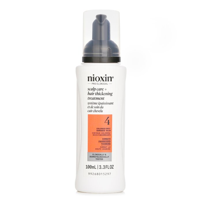 Nioxin Diameter System 4 Scalp Care & Hair Thickening Treatment (Colored, Dry, Damaged Hair) 100ml