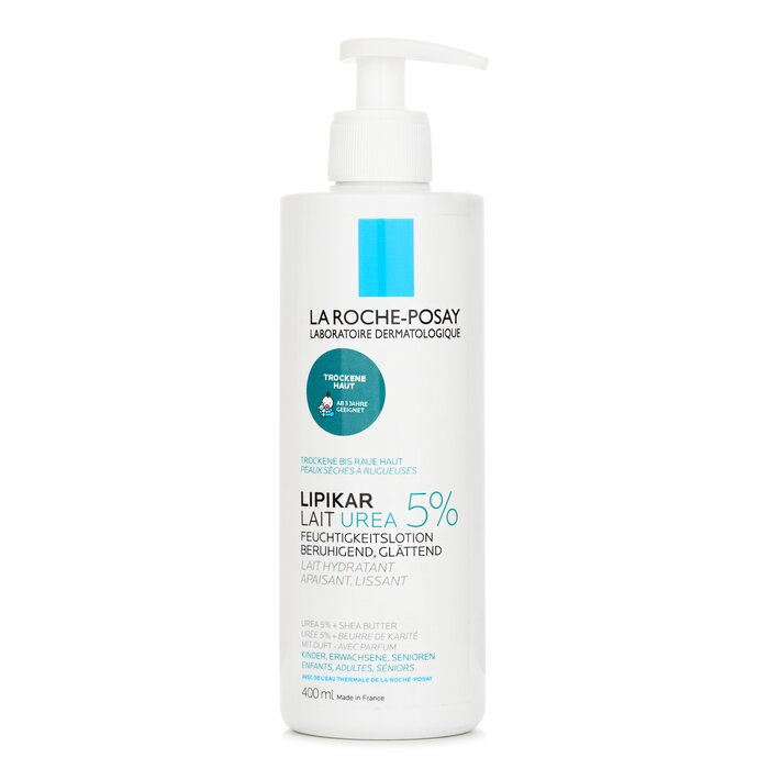 La Roche Posay Lipikar Lait Urea 5+ Smoothing Soothing Lotion (Anti-Flaking & Anti-Irritation)(Random Packaging) 400ml
