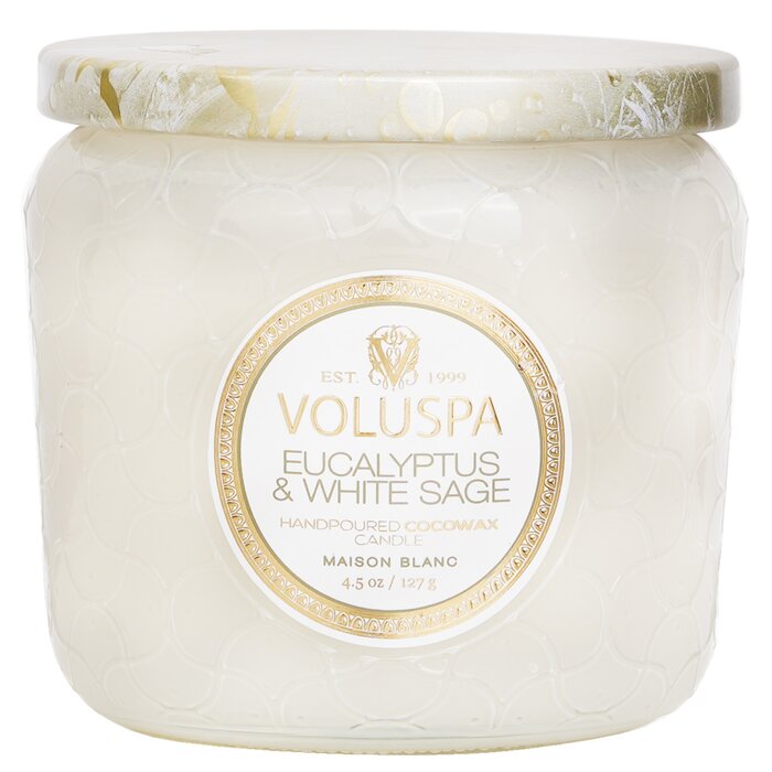 Voluspa Petite Jar Candle - Eucalyptus & White Sage 128g