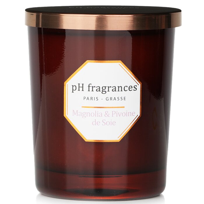 pH fragrances Scented Candle Magnolia & Pivoine de Soie 180g
