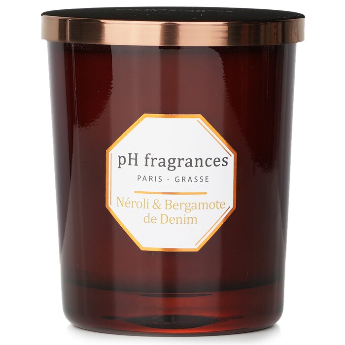 pH fragrances Scented Candle - Neroli & Bergamote De Denim 180g