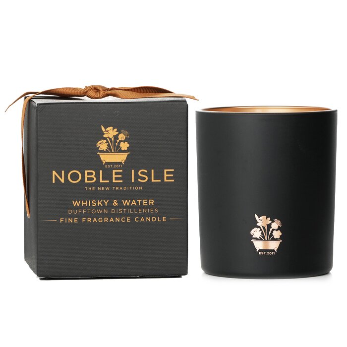 Noble Isle Whisky & Water Fine Fragrance Candle 200g