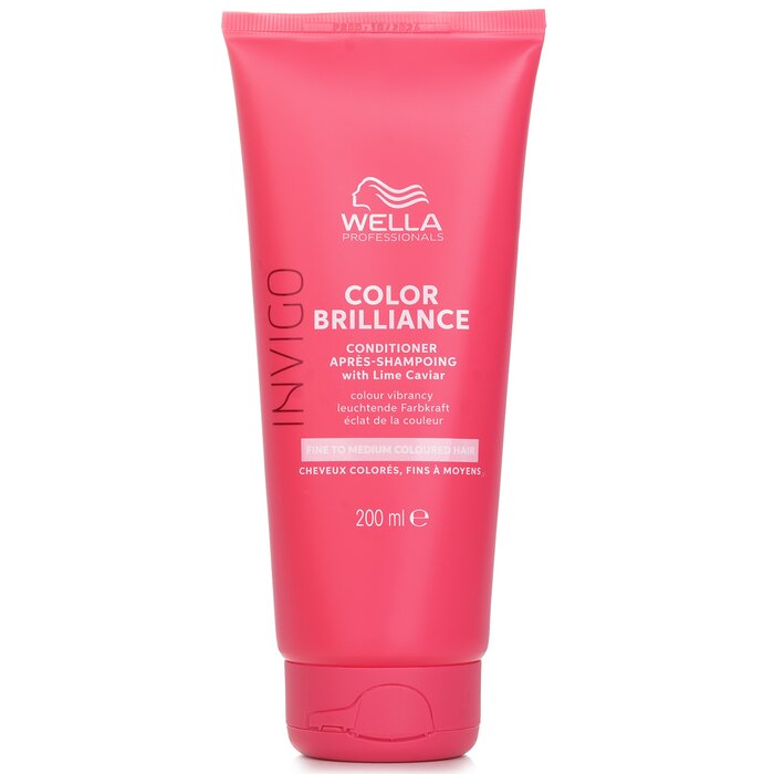 Wella Invigo Color Brilliance Conditioner With Lime Caviar Fine To Medium Colored Hair 200ml