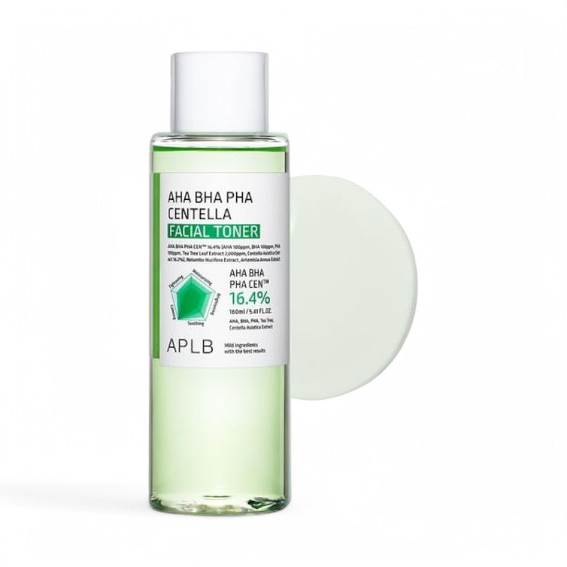 APLB AHA BHA PHA Centella Facial Toner 160ml