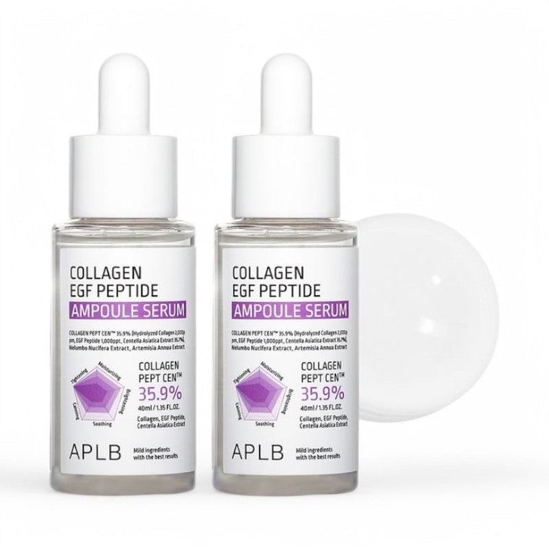 APLB Collagen EGF Peptide Ampoule Serum Set 2 pcs