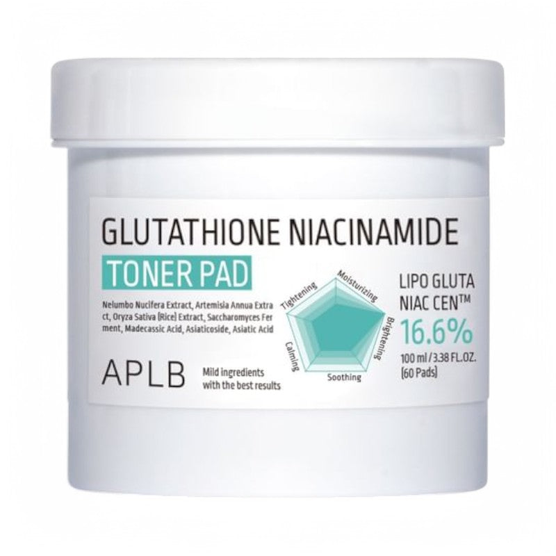 APLB Glutathione Niacinamide Toner Pad 100ml