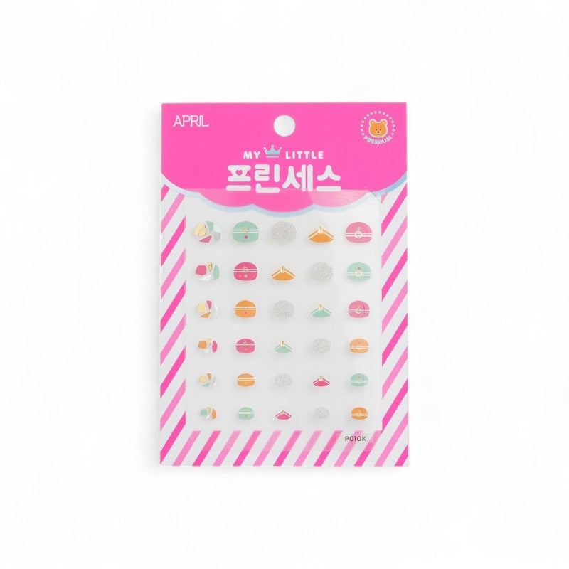 April Korea Princess Kids Nail Sticker -