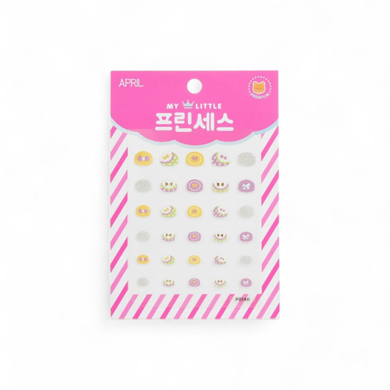 April Korea Princess Kids Nail Sticker -