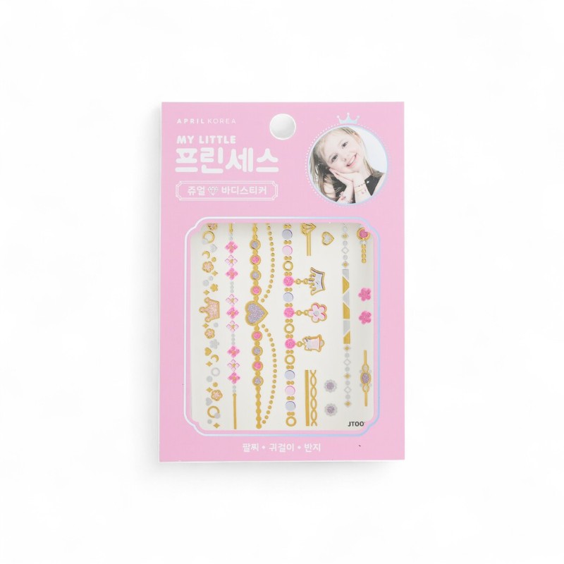 April Korea Princess Jewel Body Sticker -