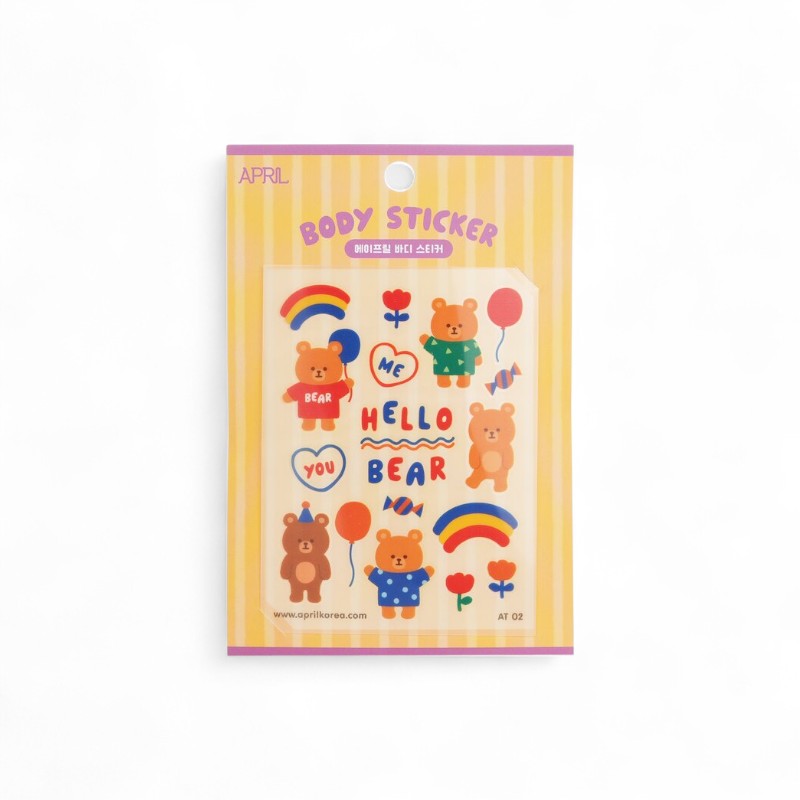 April Korea April Body Sticker -