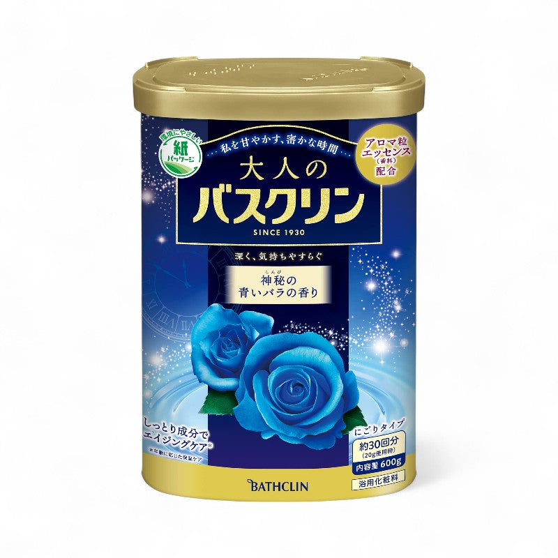 BATHCLIN Adult Bath Salt Blue Rose - 600g