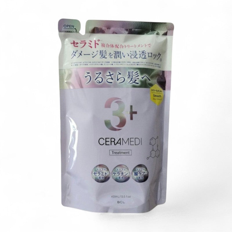 BCL Ceramedi Triple Ceramide Lock & Repair Hair Treatment 400ml Refill