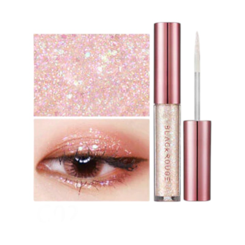 BLACK ROUGE Pearlvely I Glitter - 4 Colors