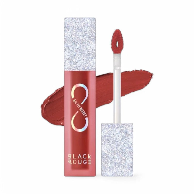 BLACK ROUGE Air Fit Velvet Tint SEASON 8 The Crystal Edition - 10 Colors A42 Black Tea Soul