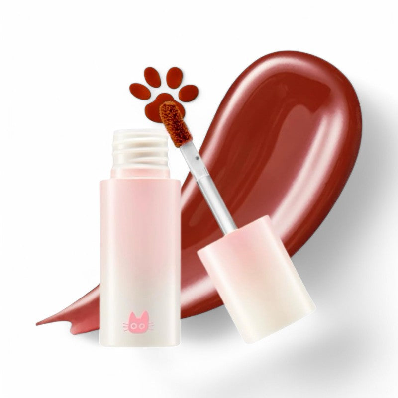 BLACK ROUGE Chewy Lip Glaze - 7 Colors GZ07 Cinnamon Latte