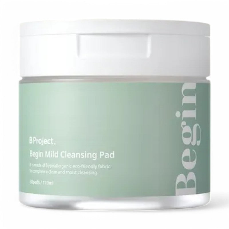 B Project Begin Mild Cleansing Pad 60 pads