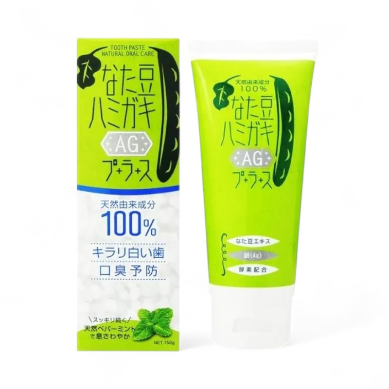 BRAIN COSMOS Natamame Toothpaste Silver Ion For Whitening 150g