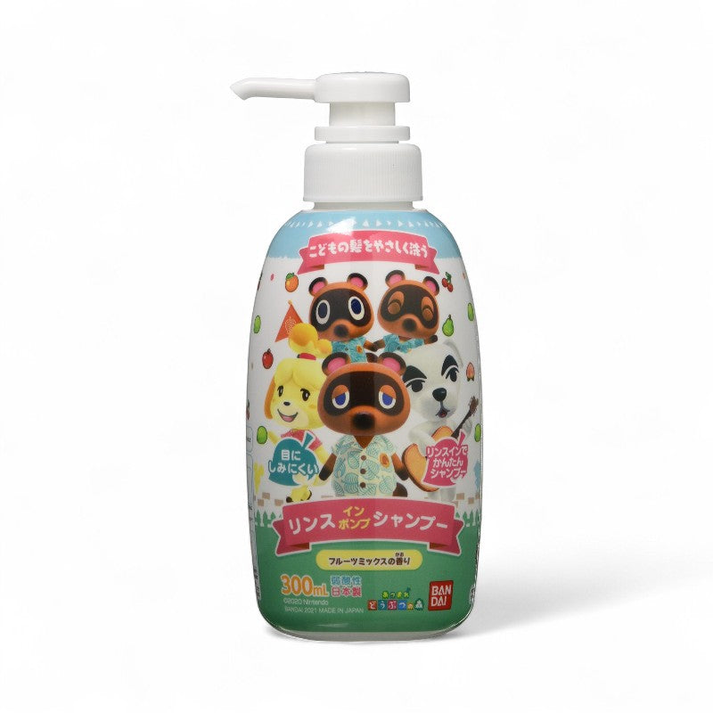 Bandai Animal Crossing Two in One Shampoo New Horizons 300ml