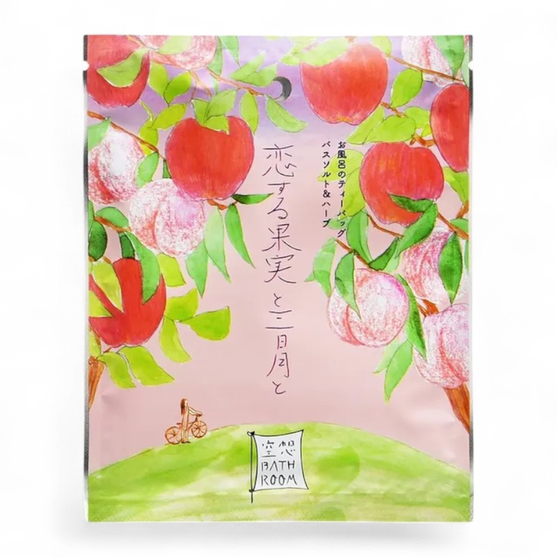 CHARLEY Imagination Bathroom Bath Salt & Herbs My Dear Fruit & Crescent Moon