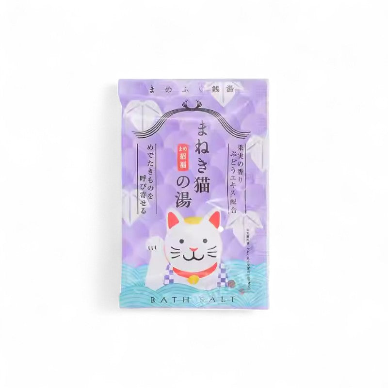 CHARLEY Mamefuku Sento Bath Salt Maneki Cat Bath