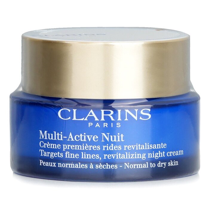Clarins Multi-Active Night Targets Fine Lines Revitalizing Night Cream - For Normal To Dry Skin 50ml/1.7oz (Parallel Import)