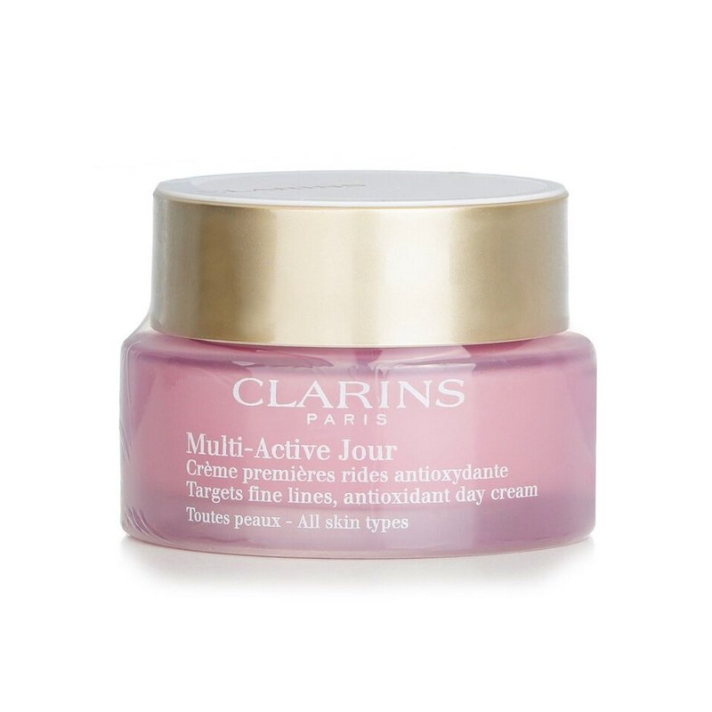 Clarins Multi-Active Day Targets Fine Lines Antioxidant Day Cream - For All Skin Types 50ml / 1.6oz (Parallel Import)