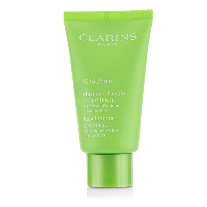Clarins SOS Pure Rebalancing Clay Mask with Alpine Willow - Combination to Oily Skin 75ml/2.3oz (Parallel Import)