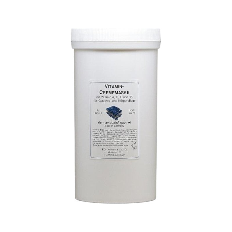 Dermaviduals DMS Vitamin-Crememaske 500ml (Salon Pro Size)