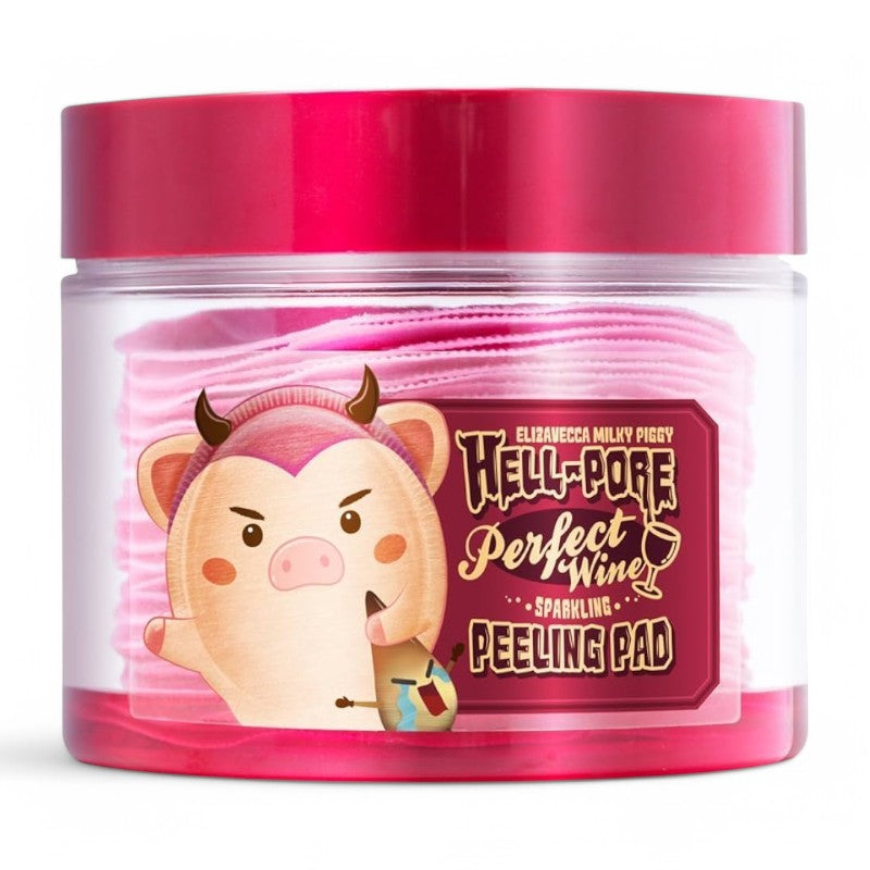 Elizavecca Milky Piggy Hell-Pore Perfect Wine Sparkling Peeling Pad 200ml