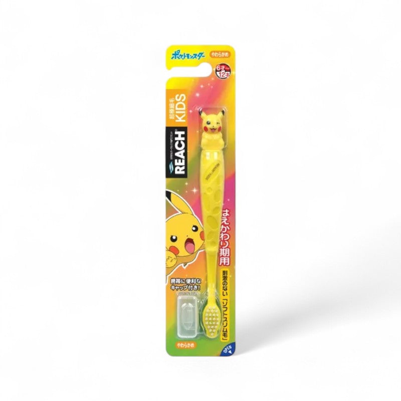 Ginza Stefany Tokyo REACH Premium Kids Pokemon Go Kid Toothbrush Pikachu