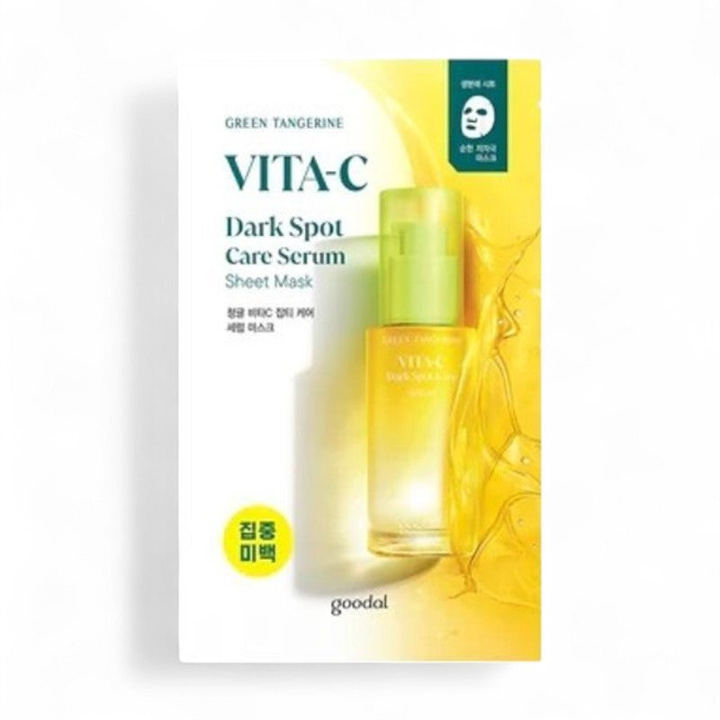 Goodal Green Tangerine Vita C Dark Spot Care Serum Mask 1pc 28g