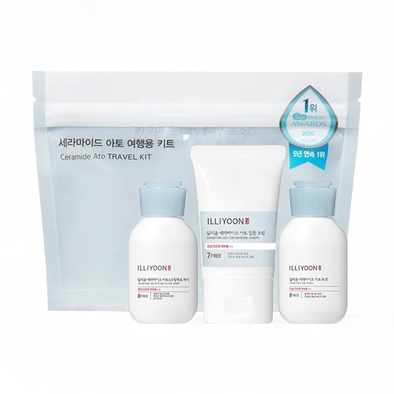 ILLIYOON Ceramide Ato Travel Kit 3 pcs
