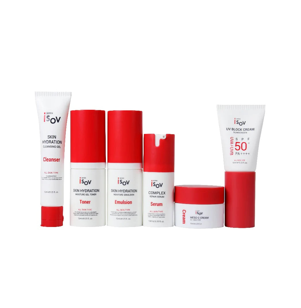 ISOV Skin Hydration Moisture Travel Kit