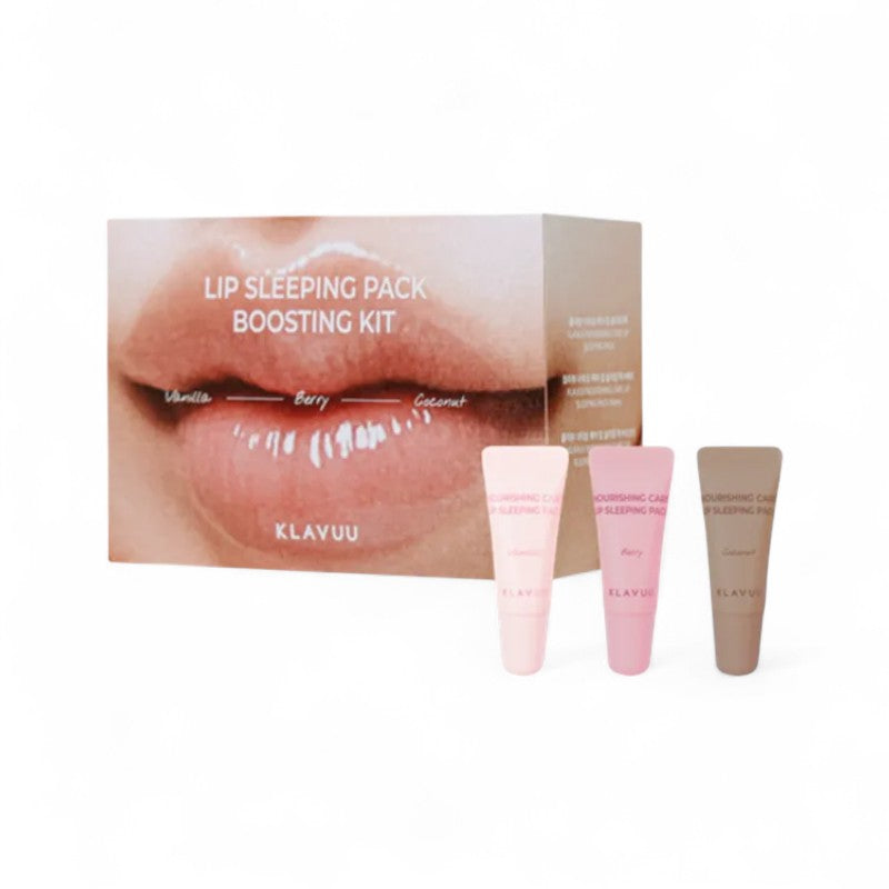 KLAVUU Lip Sleeping Pack Boosting Kit 3 pcs