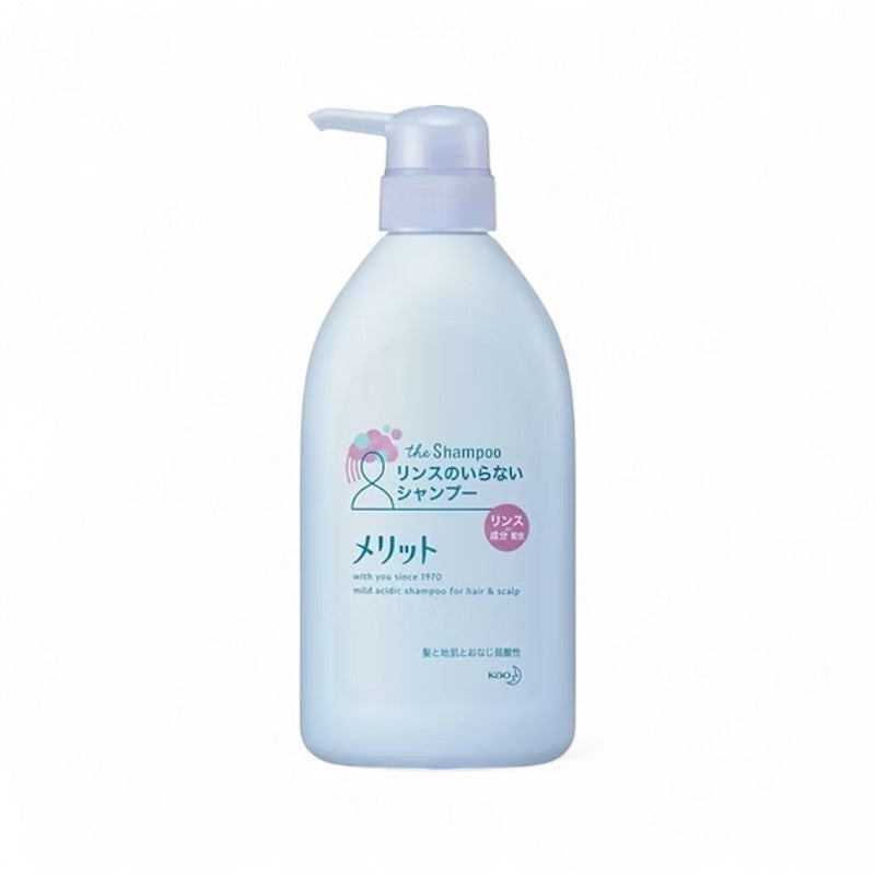 Kao Merit The Shampoo 2-In-1 Pump Floral - 480ml