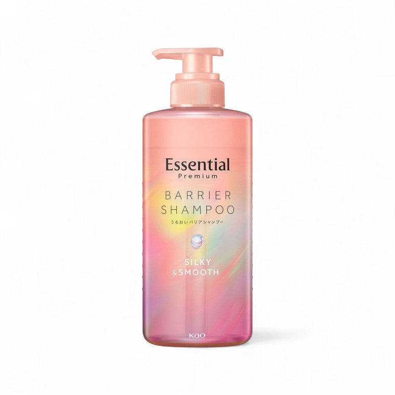 Kao Essential Premium Barrier Silky & Smooth Shampoo 450ml