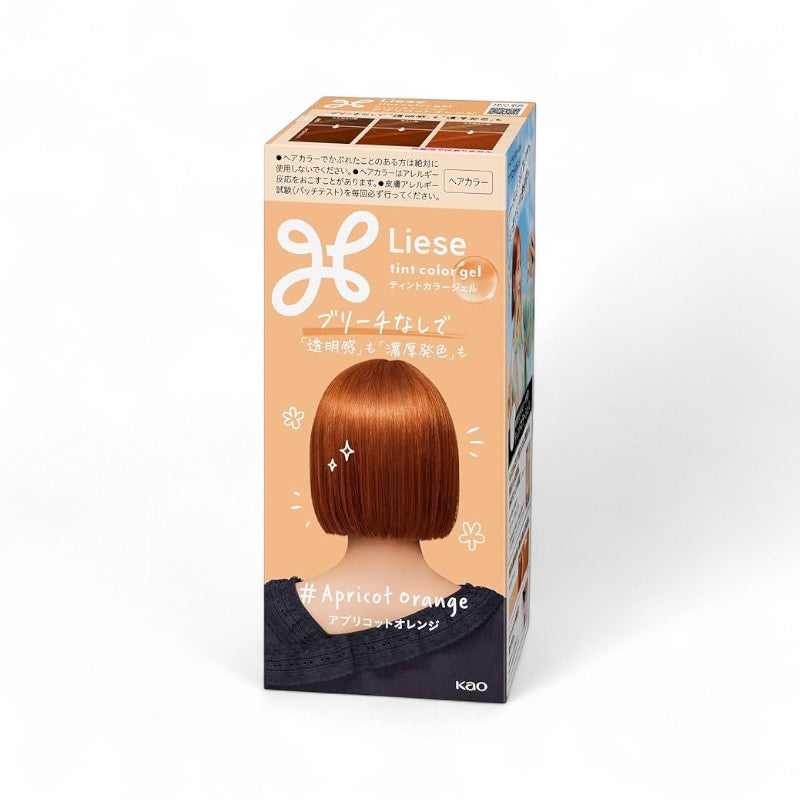 Kao Liese Tint Color Gel Hair Color Apricot Orange - 191ml