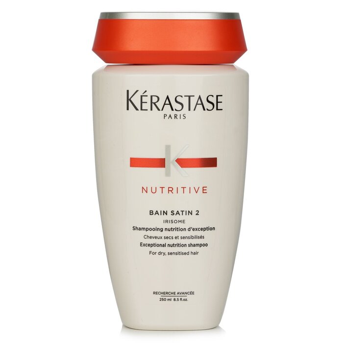 Kerastase Nutritive Bain Satin 2 Exceptional Nutrition Shampoo (For Dry, Sensitised Hair) E1742300 250ml/8.5oz