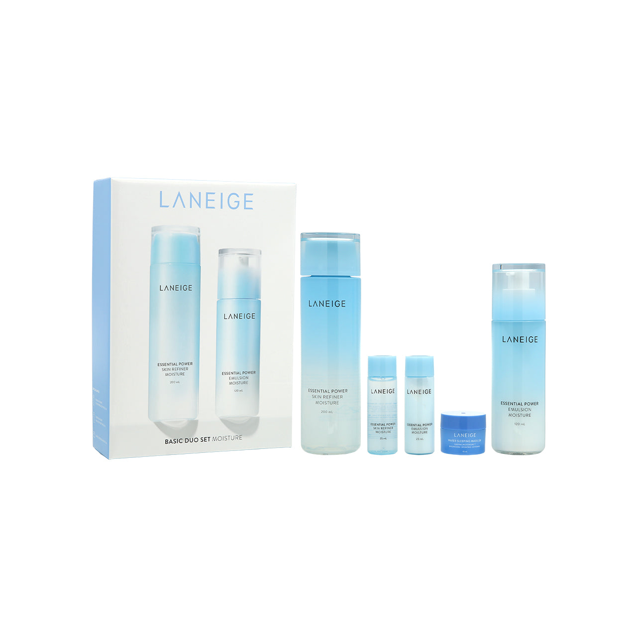 Laneige Basic Duo Set Moisture 5pcs