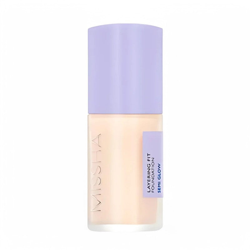 MISSHA Layering Fit Foundation Semi Glow - 4 Colors
