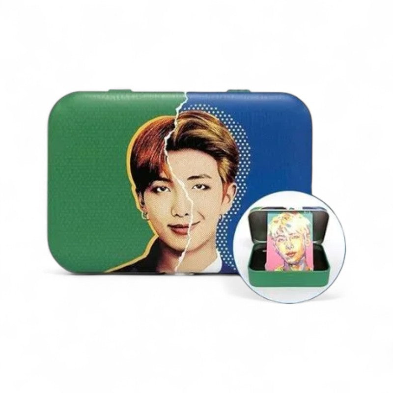 MTPR BTS RM Face Illustration Contact Lens Case 1 pc