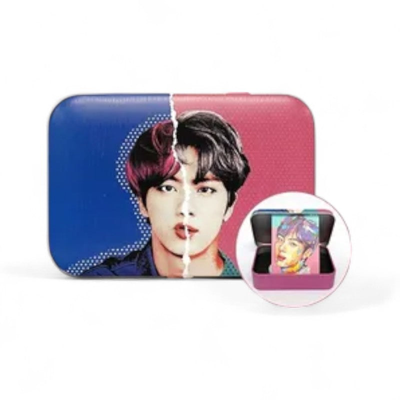 MTPR BTS Jin Face Illustration Contact Lens Case 1 pc