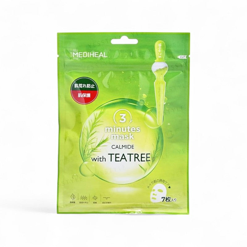 Mediheal 3 Minutes Mask Calmide with Tea Tree 7 pcs