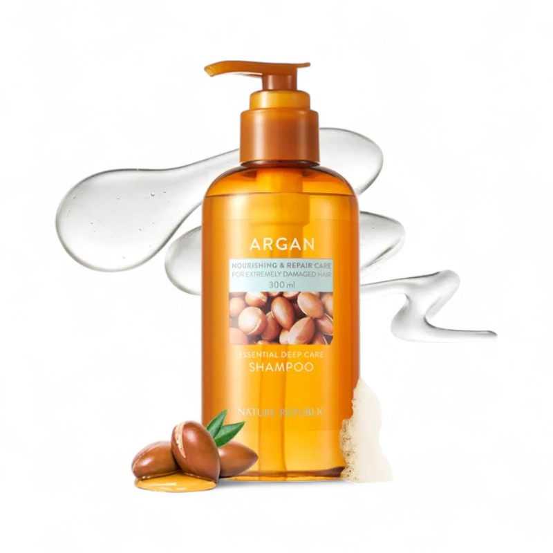 NATURE REPUBLIC Argan Essential Deep Care Shampoo Renewed: 300ml