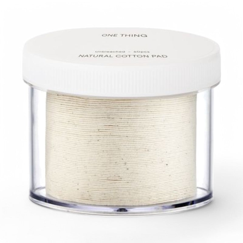 ONE THING Unbleached Cotton Pad 60 pads