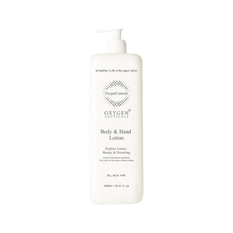 Oxygen Ceuticals Body & Hand Lotion 1000ml