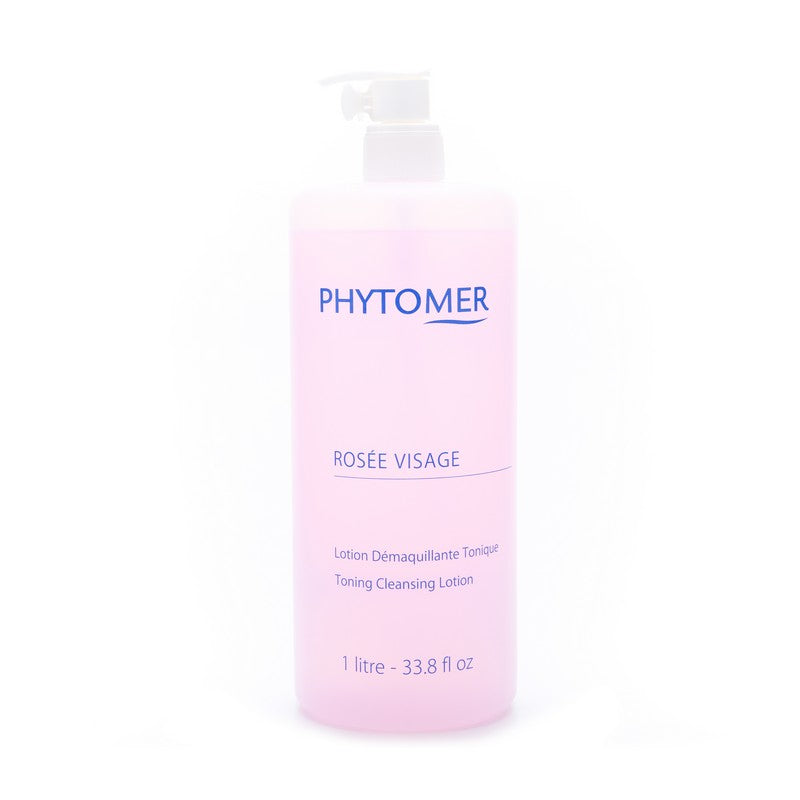 Phytomer (Discounted Price For 2Pcs) ROSÉE VISAGE Toning Cleansing Lotion 1000ml