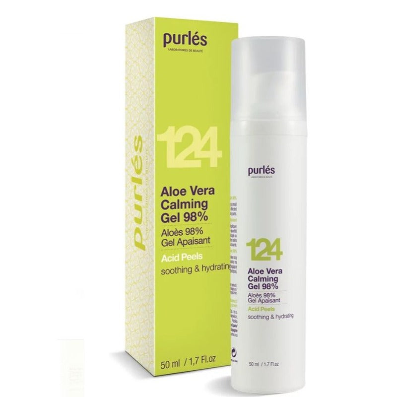 Purles 124 AloeVera Calming Gel 98% 50ml